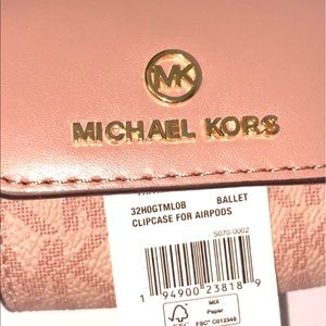 Michael Kors | Accessories | Michael Kors Airpods Pro Pink Logo Michael Kors | Accessories | Michael Kors Airpods Pro Pink Logo